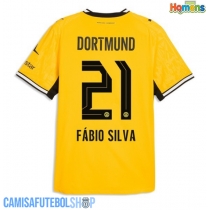 Camisa de time de futebol Borussia Dortmund Fabio Silva #21 Replicas 1º Equipamento 2026-27 Manga Curta